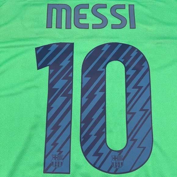 Messi #10 Barcelona 2010/2011 Away ORIGINAL Nike VTG Rare Soccer Jersey (L)